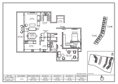 Tata Carnatica 4 BHK Floorplan